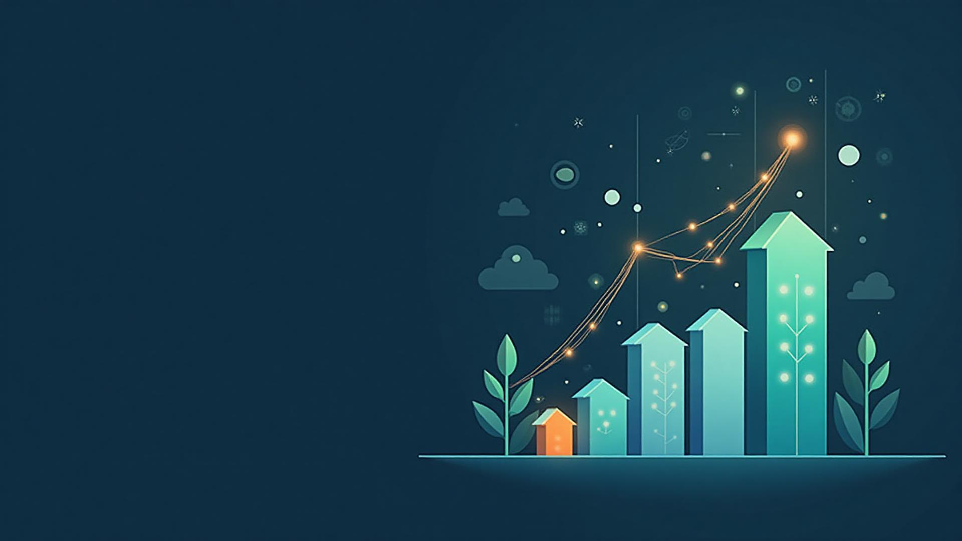 Growth and scaling visualization for startups